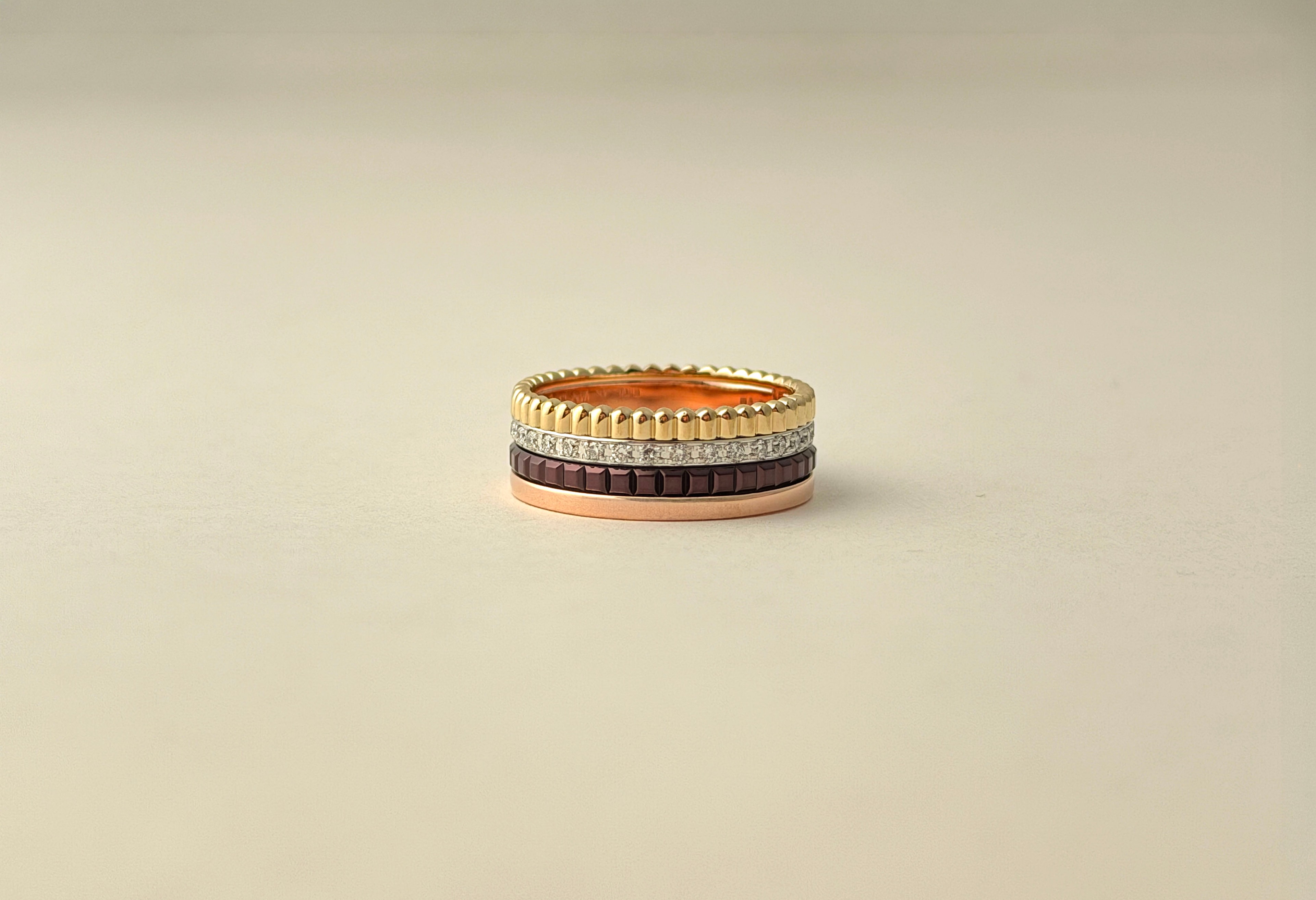 콰트로 클래식 스몰 링 - Image 1